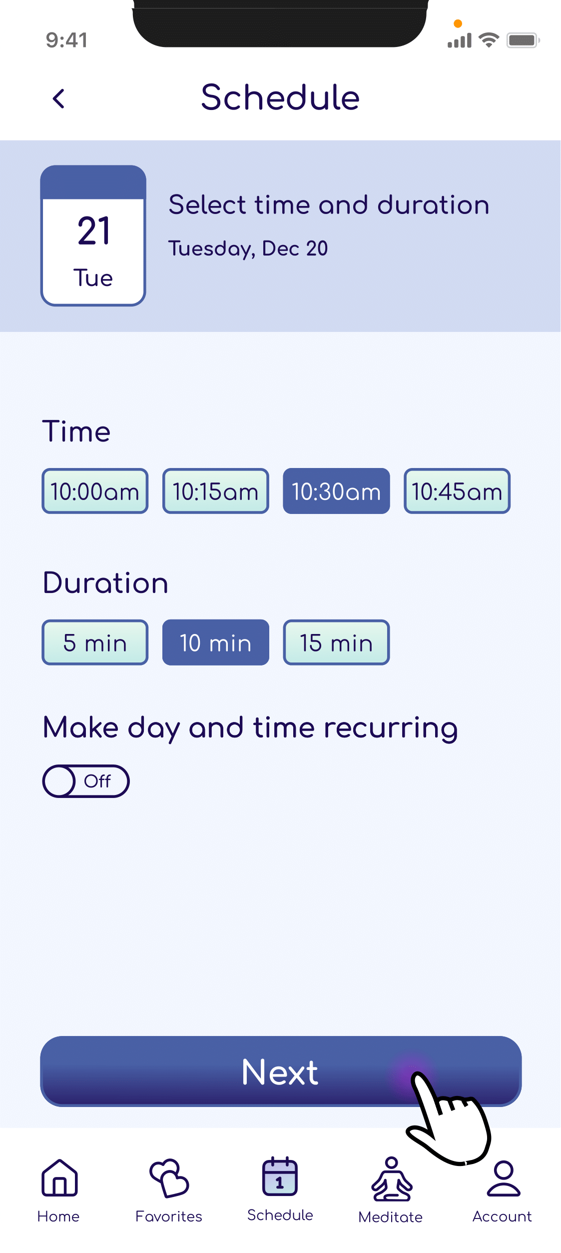CGI ME notification flow step 2