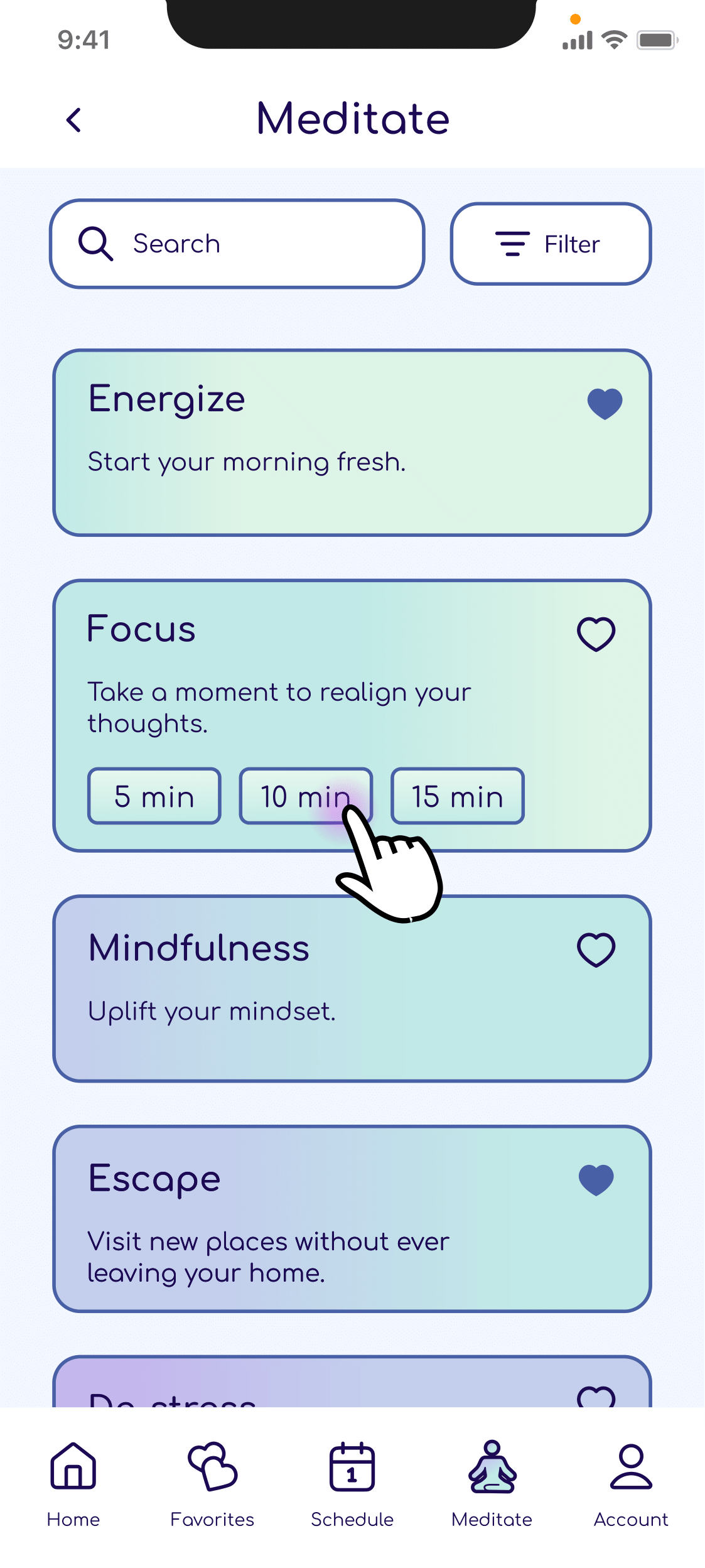 CGI ME in-app journey step 5